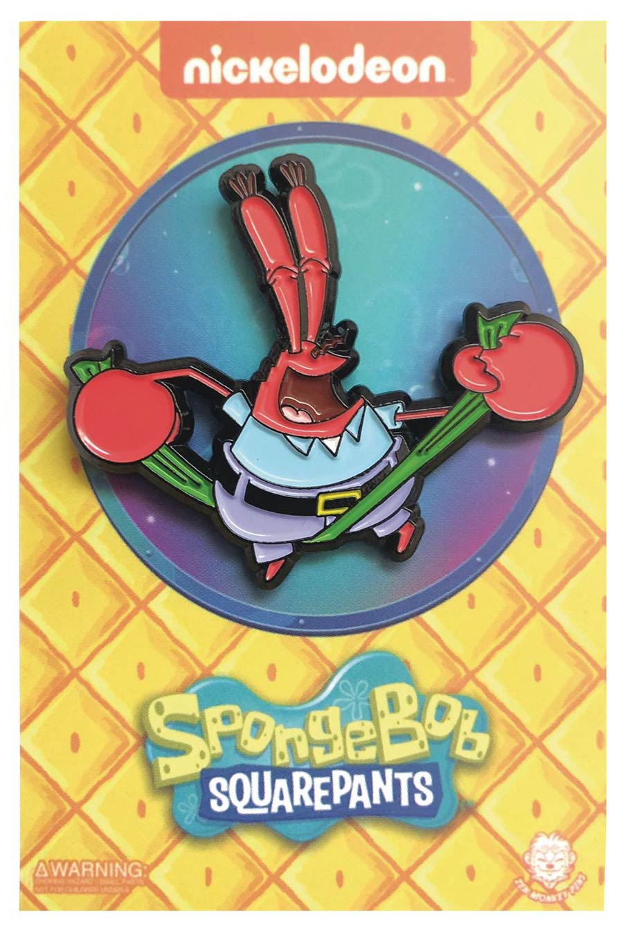 SpongeBob SquarePants Pin - Mr Krabs With Dollar