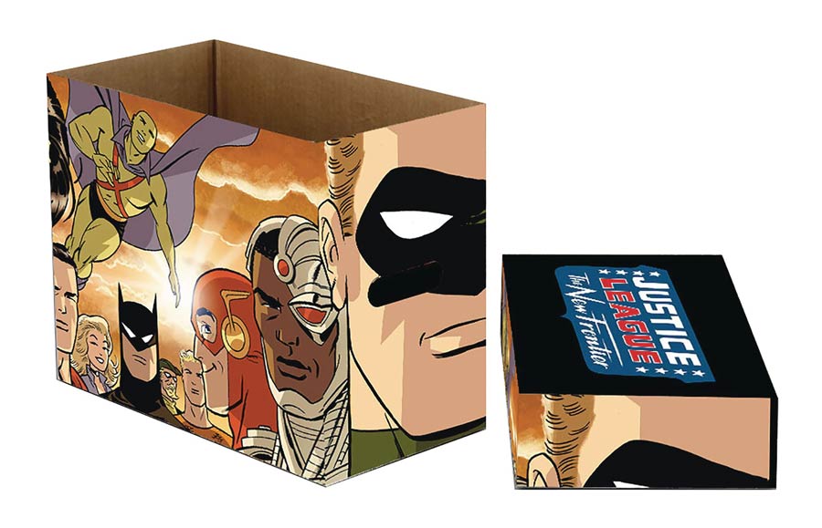 DC Comics The New Frontier Short Comic Storage Box 5-Pack