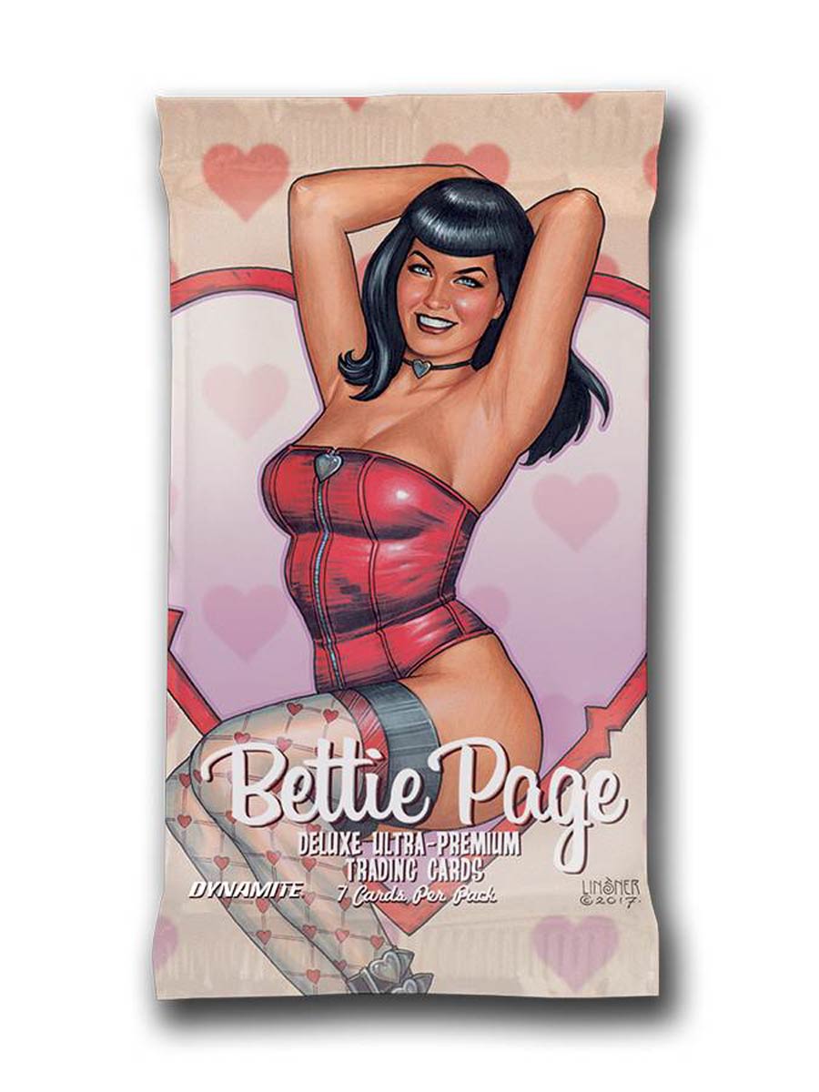 Bettie Page Ultra-Premium Trading Cards Individual Foil Pack