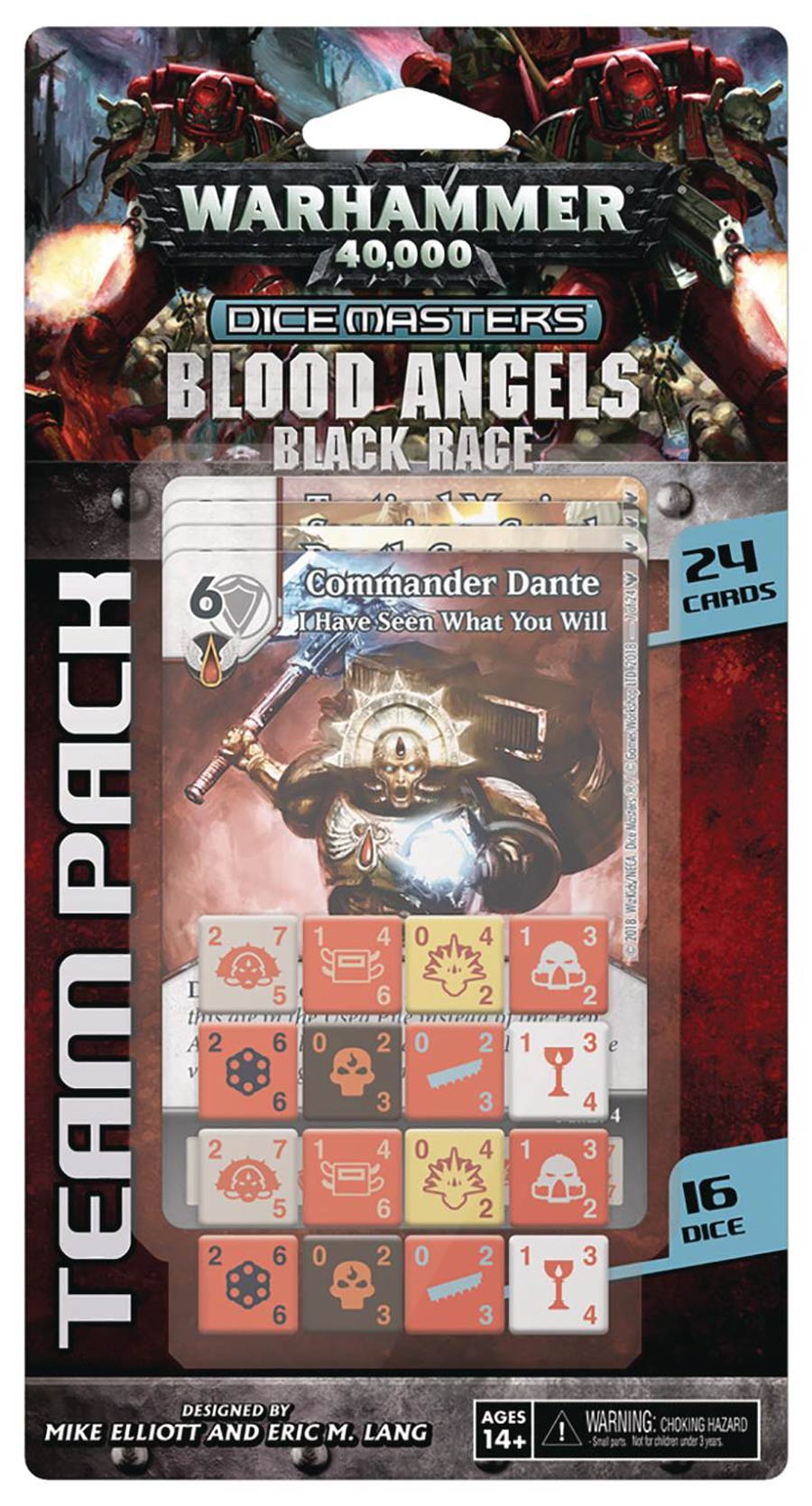 Warhammer 40000 Dicemasters Blood Angels Team Pack