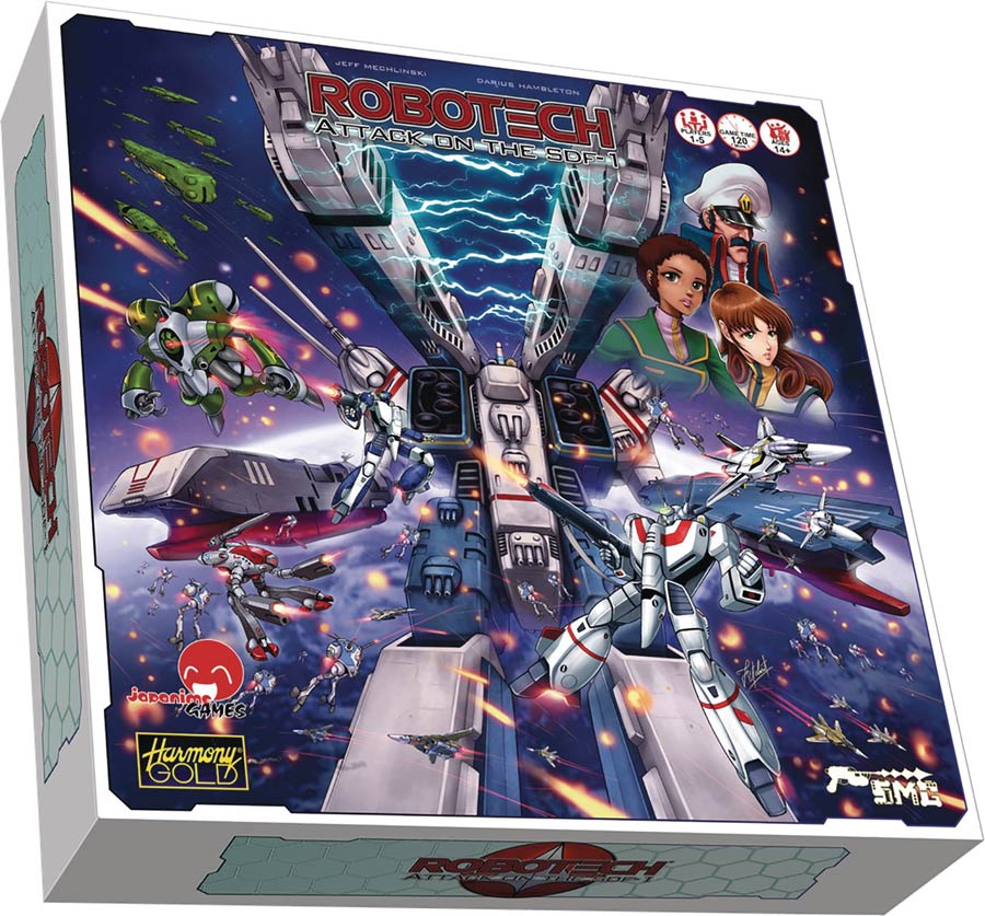 Robotech Attack On The SDF-1 Cooperative Board Game