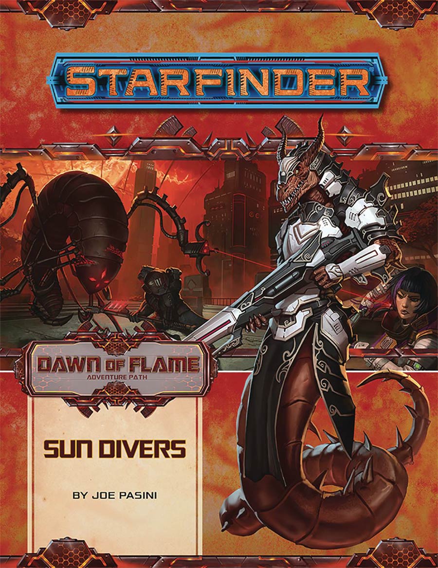 Starfinder Adventure Path Dawn Of Flame Part 3 Sun Divers TP