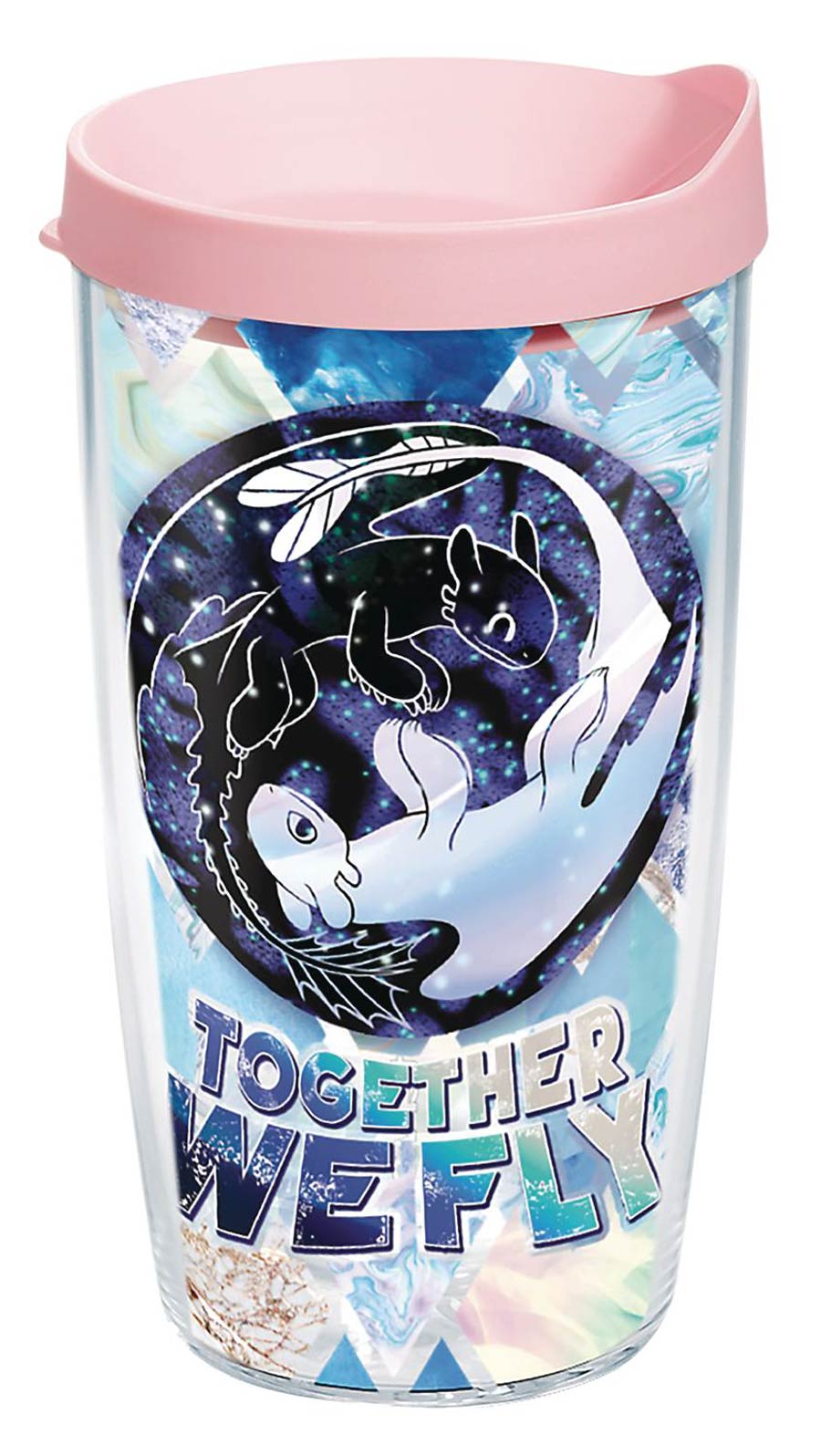 How To Train Your Dragon 16-Ounce Tumbler With Lid - Together We Fly