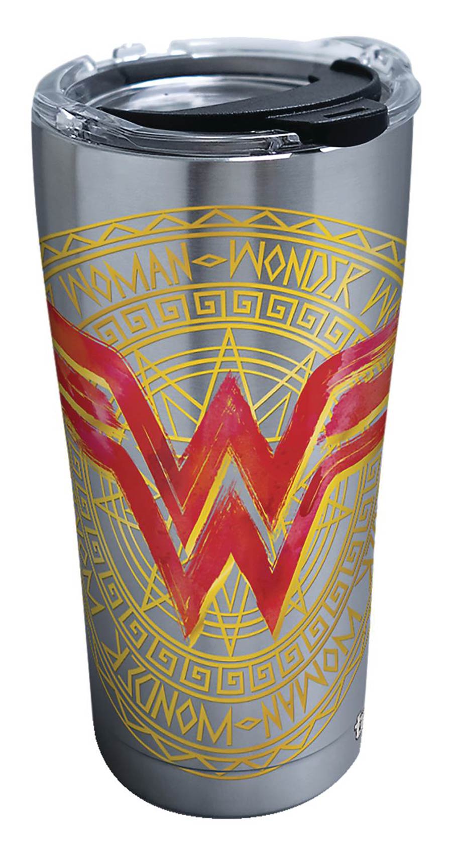 Wonder Woman Lineage Stainless Steel 20-Ounce Tumbler With Lid