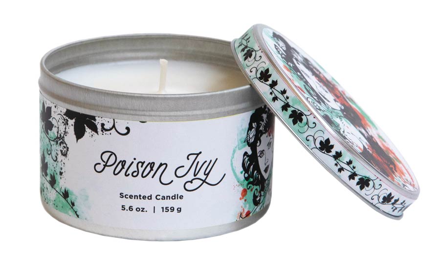 DC Heroes 5.6-Ounce Scented Candle Tin - Poison Ivy