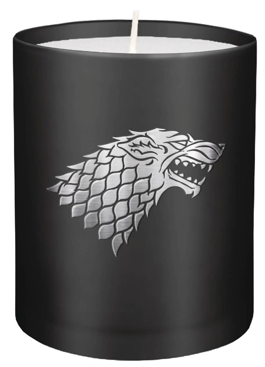 Game Of Thrones Glass Candle - Stark