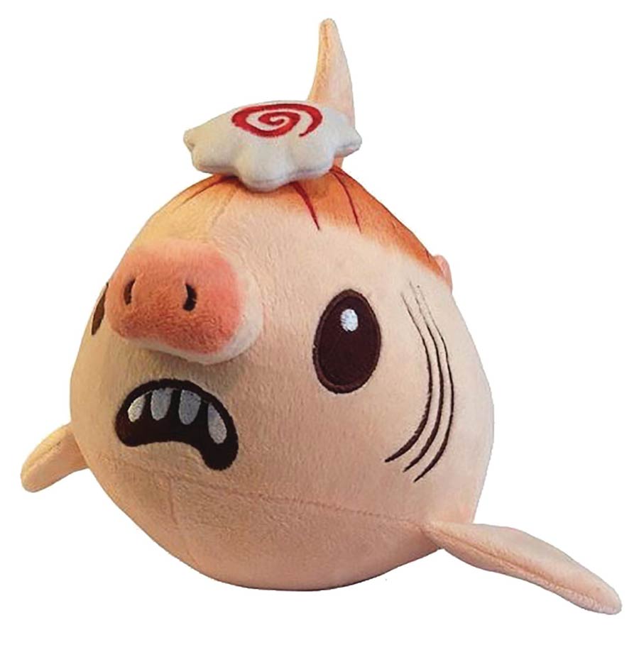 Inki-Drop Ramen Pork Chomp Shark 11-Inch Plush