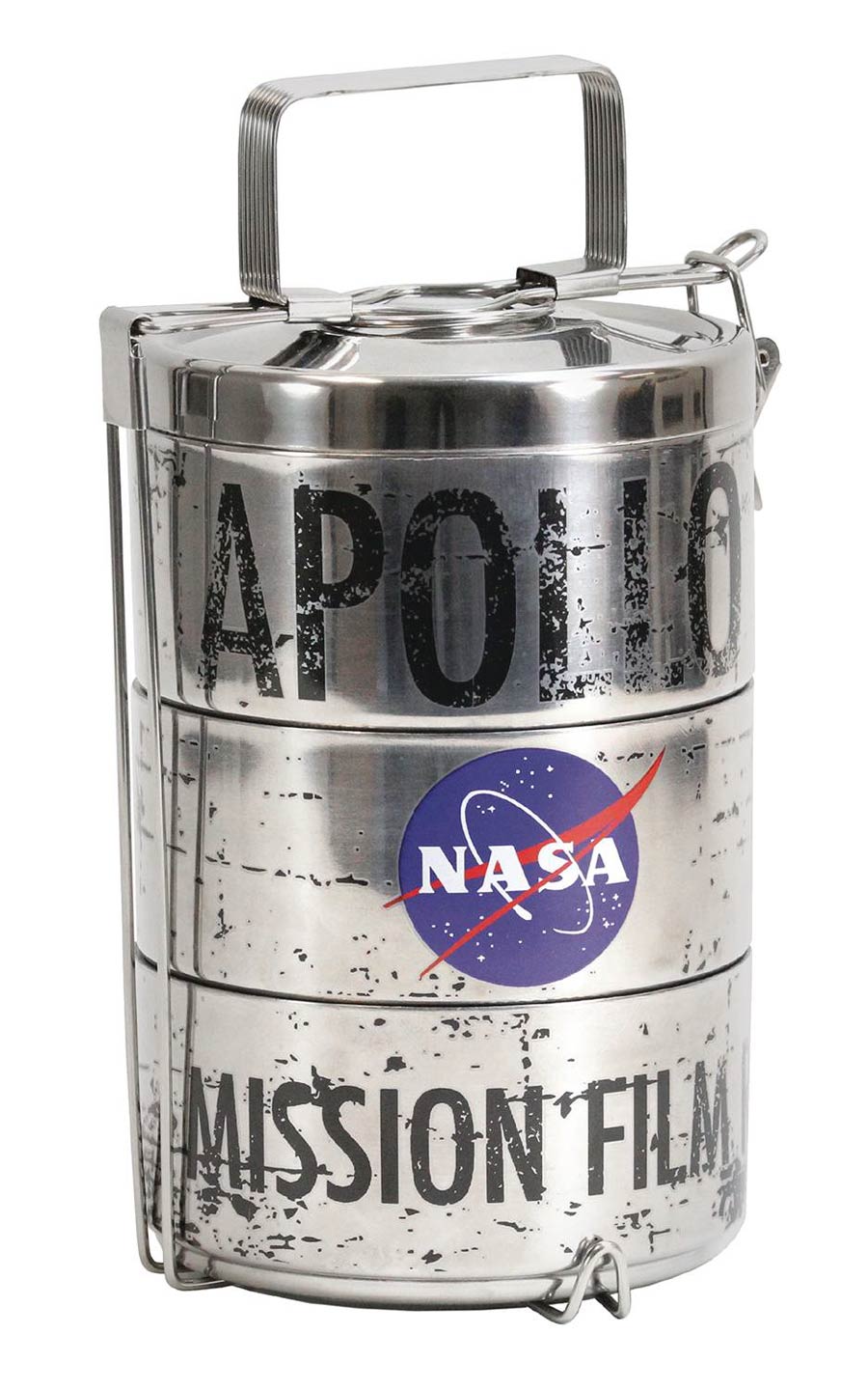 NASA Apollo Moon Landing Film Canister Lunch Tins