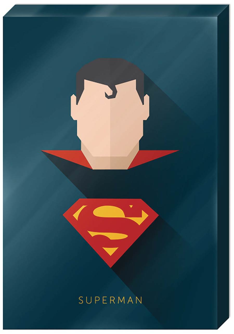 DC Comics High Gloss 13x19 Canvas Wall Art - Superman