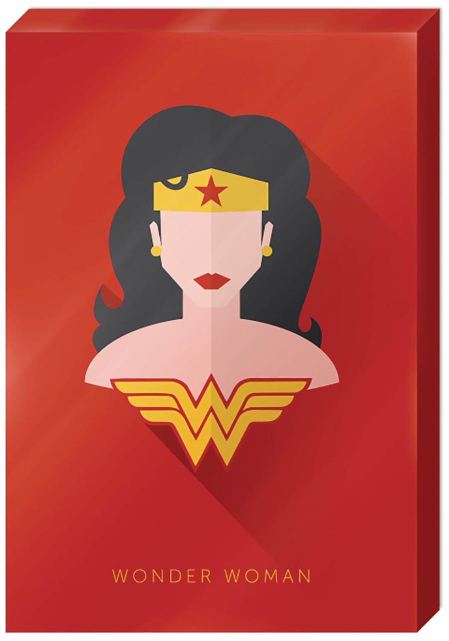 DC Comics High Gloss 13x19 Canvas Wall Art - Wonder Woman