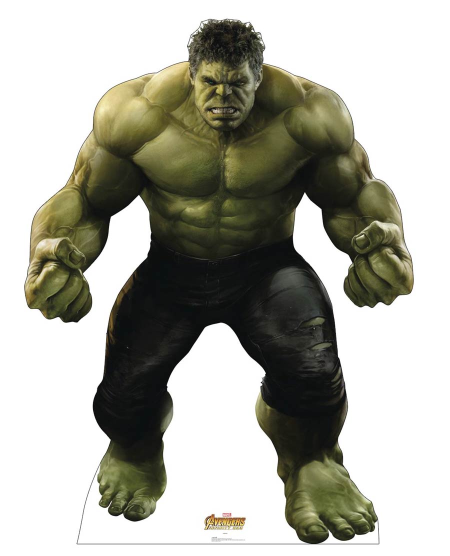 Marvel Avengers Infinity War Life-Size Stand-Up - Hulk