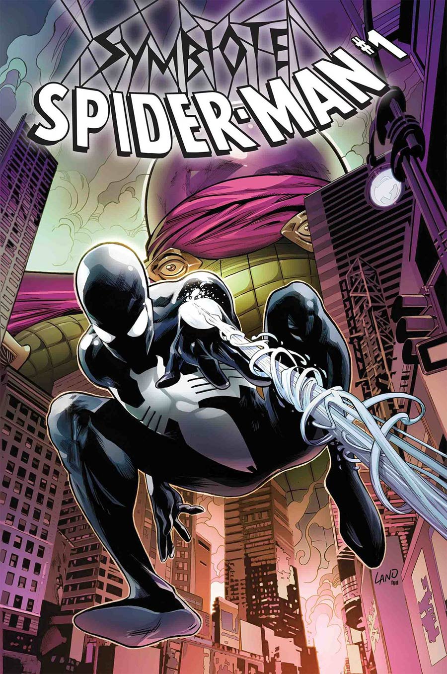 Symbiote Spider-Man #1 By Greg Land Poster