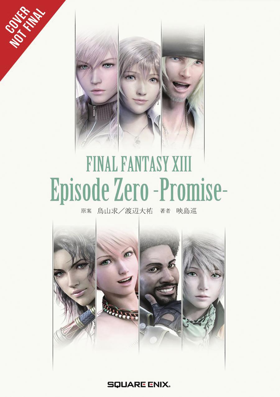 Final Fantasy XIII Episode Zero Promise Novel TP