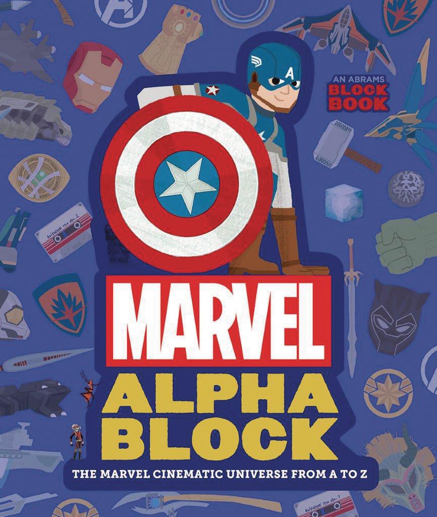 Marvel Alphablock Marvel Cinematic Universe From A-Z Board Book HC