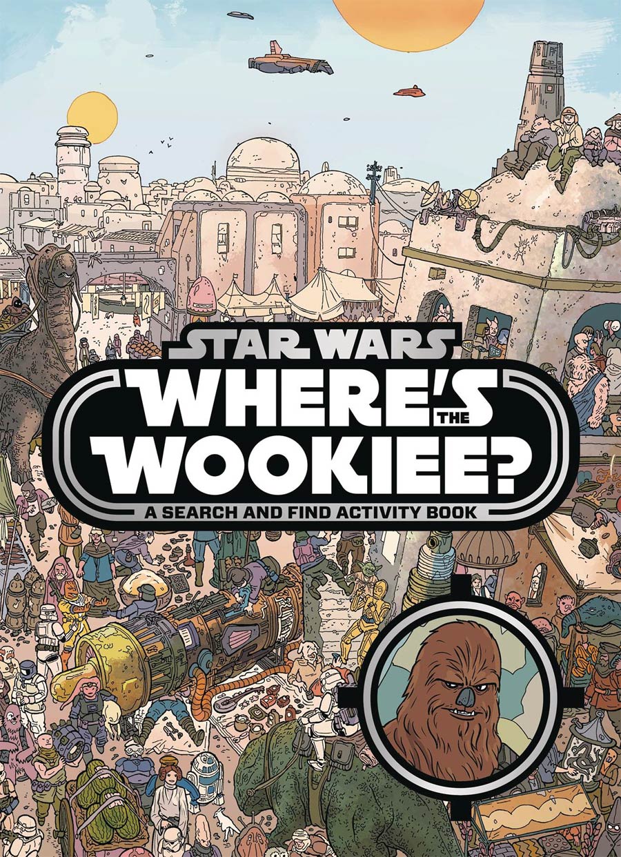Star Wars Wheres The Wookiee A Search And Find Activity Book Deluxe HC
