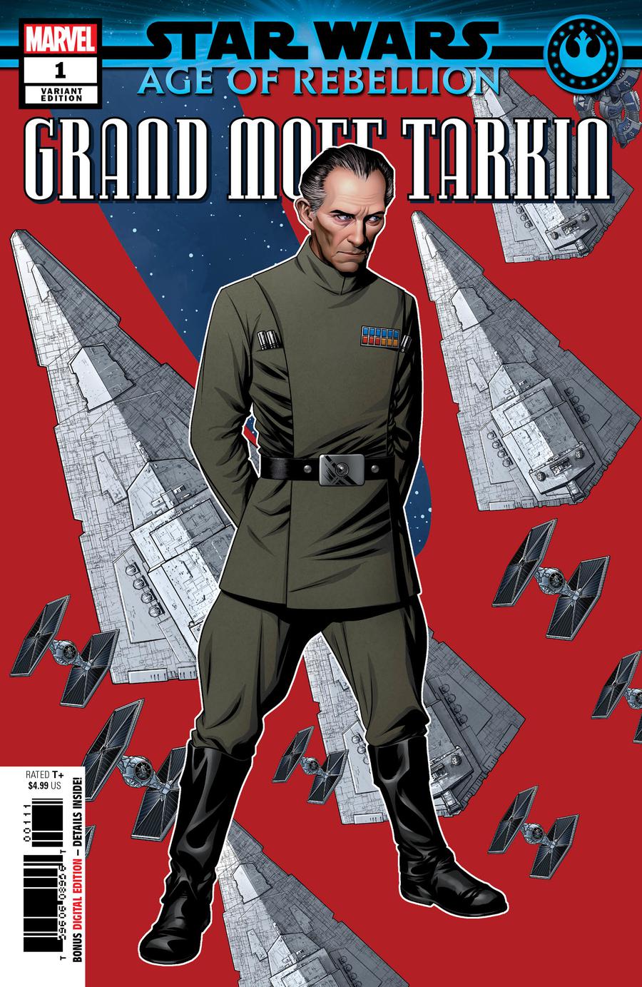 Star Wars Age Of Rebellion Grand Moff Tarkin #1 Cover C Variant Mike McKone Puzzle Piece Cover