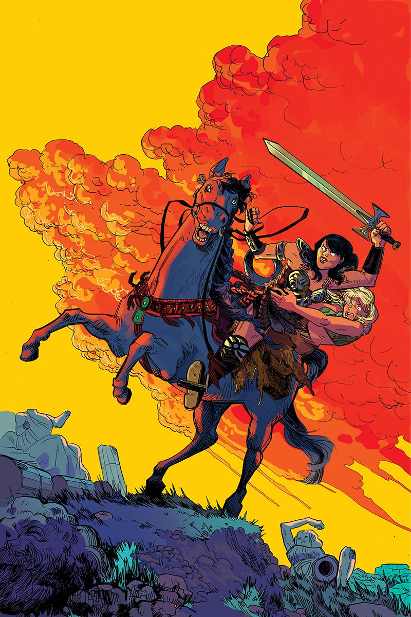 Xena Warrior Princess Vol 4 #1 Cover I Incentive Erica Henderson Virgin Cover