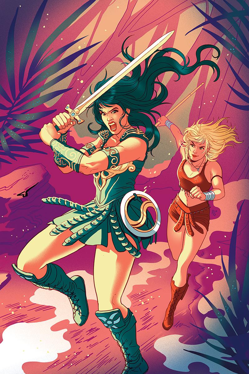 Xena Warrior Princess Vol 4 #1 Cover J Incentive Paulina Ganucheau Virgin Cover