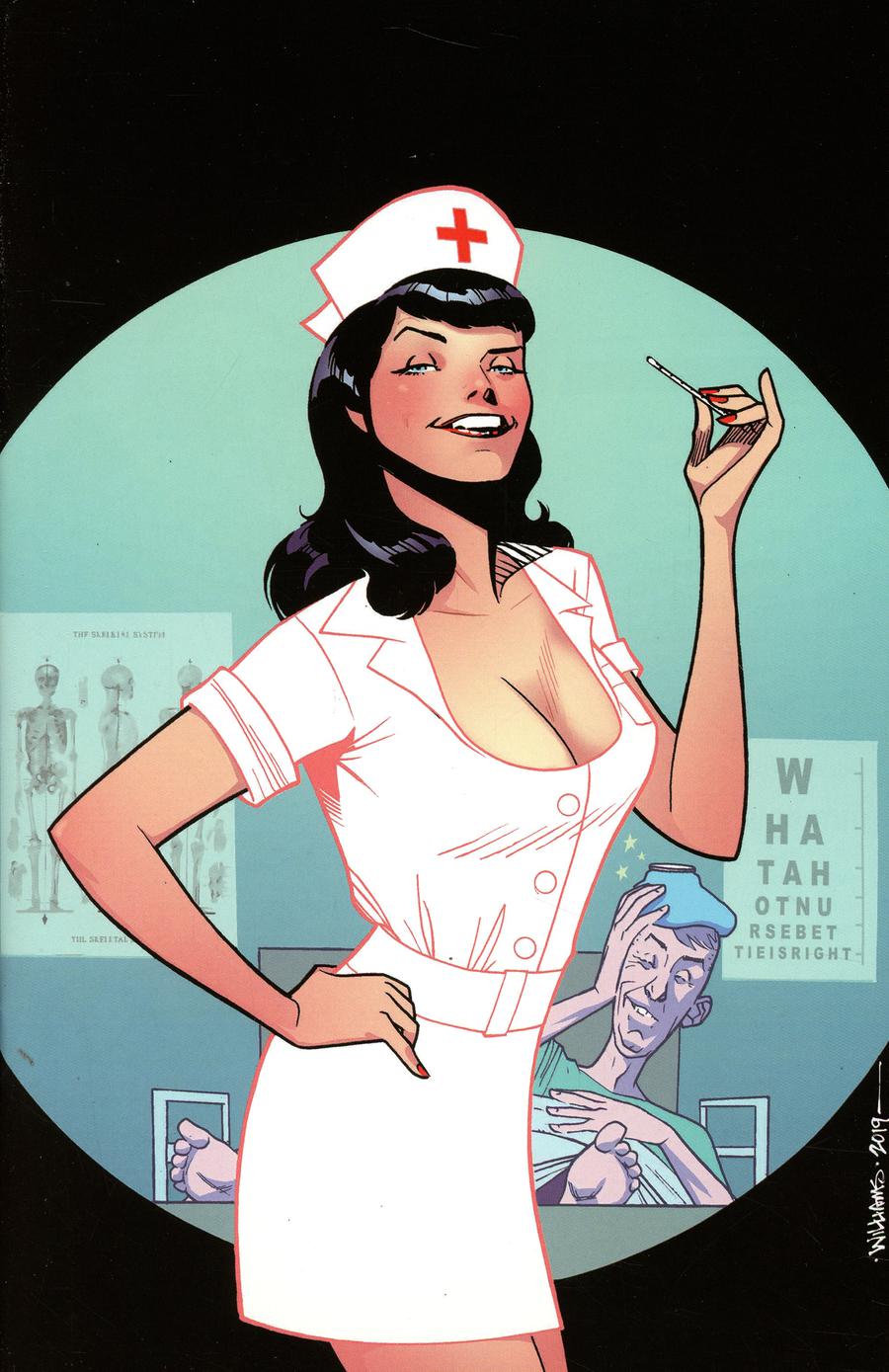 Bettie Page Unbound #1 Cover M Incentive David Williams Virgin Cover