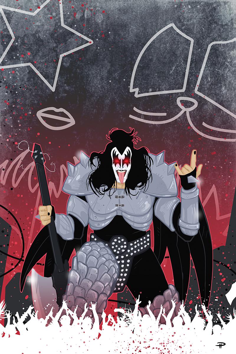 KISS The End #1 Cover G Incentive Denis Medri Virgin Cover
