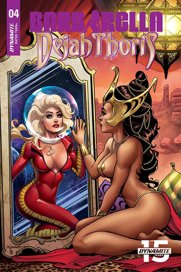 Barbarella Dejah Thoris #4 Cover F Incentive Maria Sanapo Seduction Variant Cover