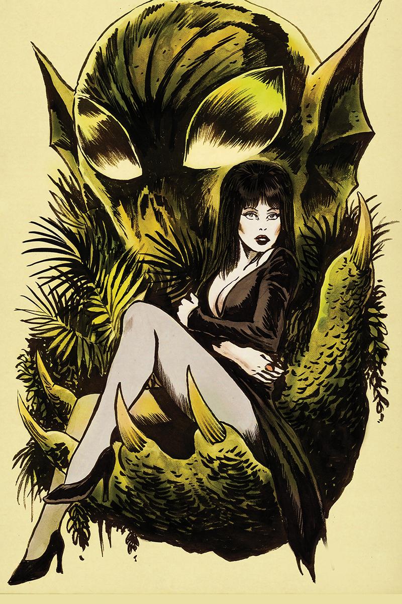 Elvira Shape Of Elvira #4 Cover E Incentive Francesco Francavilla Virgin Cover