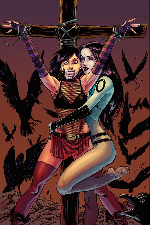 Hack Slash vs Chaos #5 Cover H Incentive Tim Seeley Virgin Cover