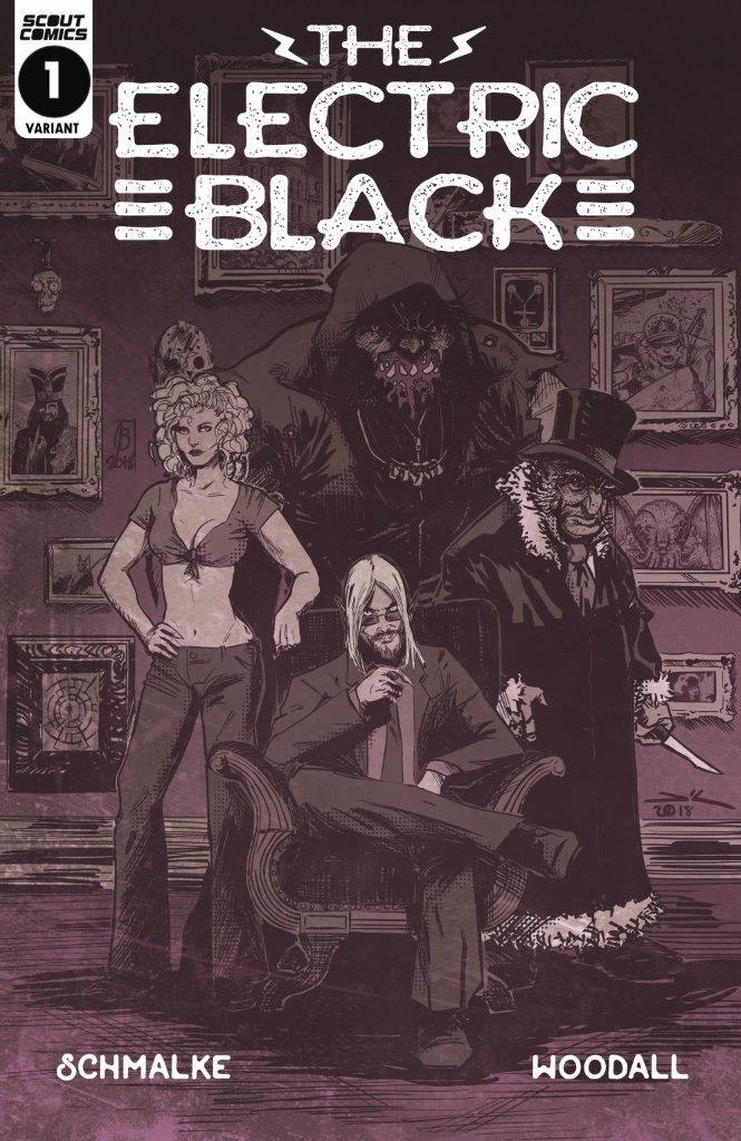 Electric Black #1 Cover B Variant Cover