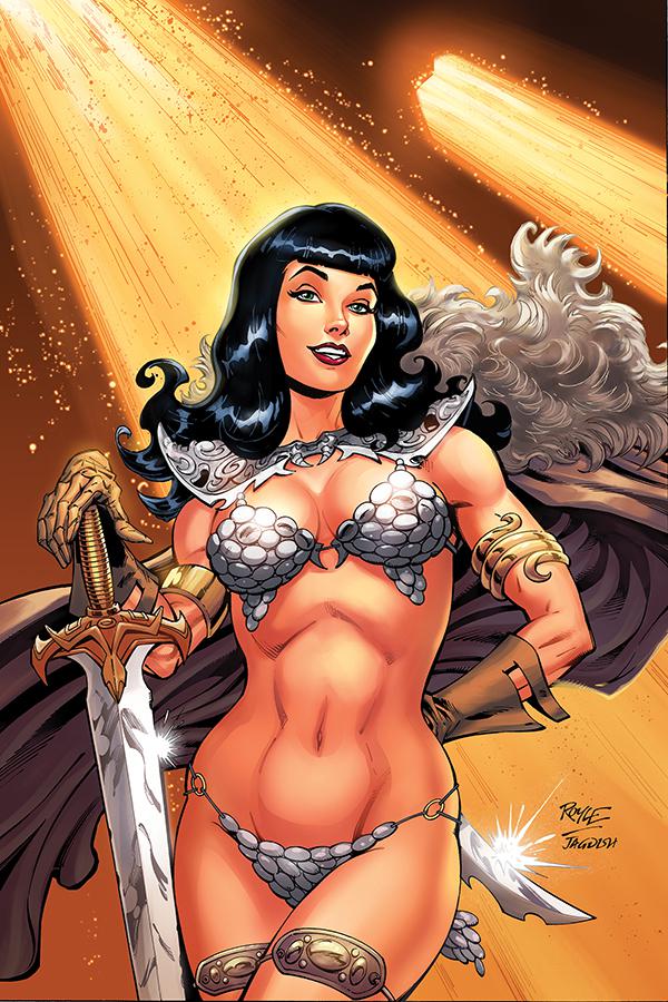 Bettie Page Unbound #1 Cover P Limited John Royle Virgin Cover