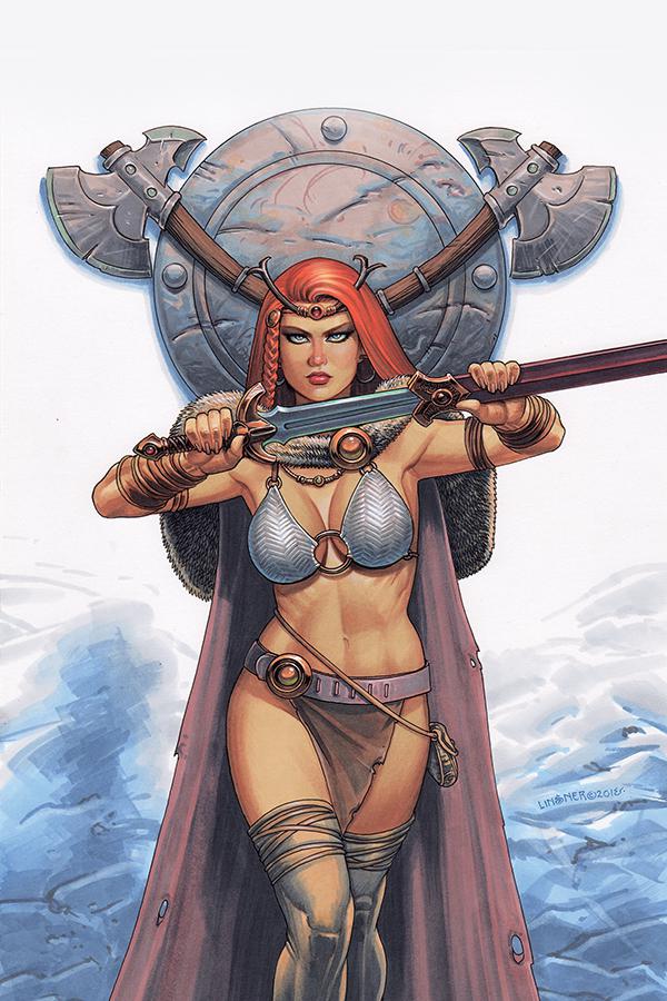 Red Sonja Vol 8 #3 Cover L Limited Joseph Michael Linsner Virgin Cover