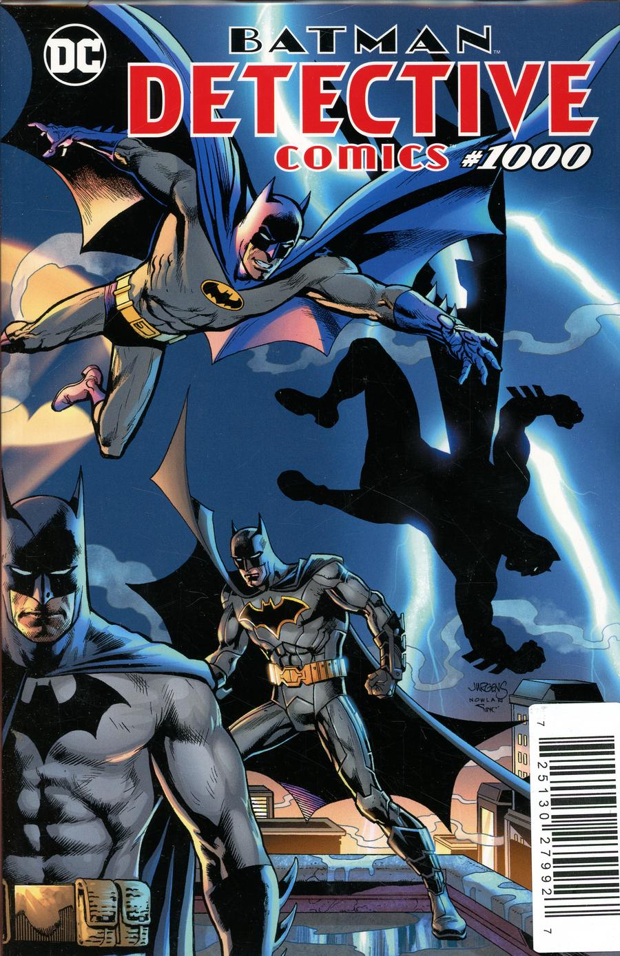 Detective Comics Vol 2 #1000 Cover Z-A DF Exclusive Dan Jurgens & Kevin Nowlan Variant Cover