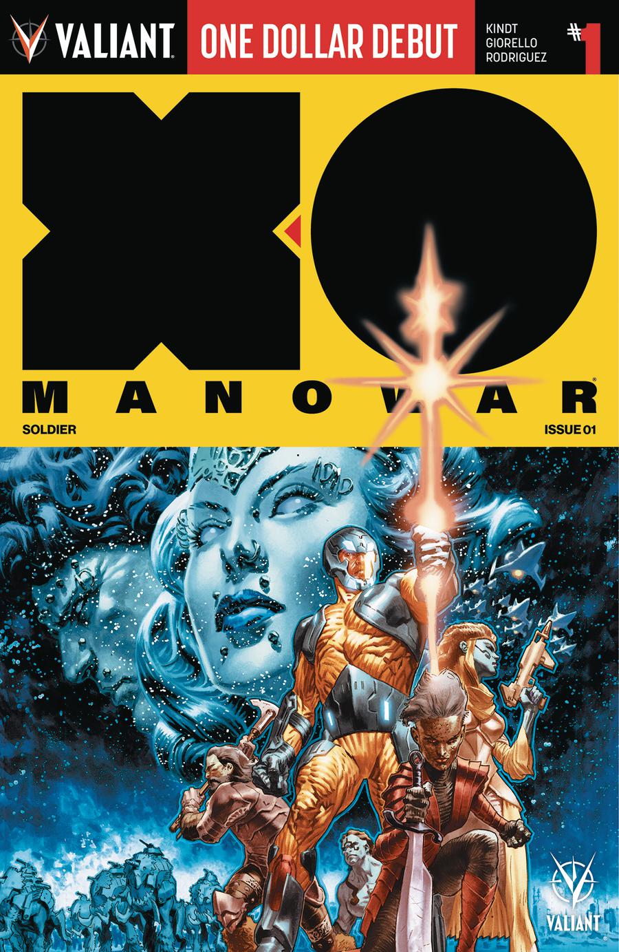 X-O Manowar Vol 4 #1 Cover H One Dollar Debut Edition