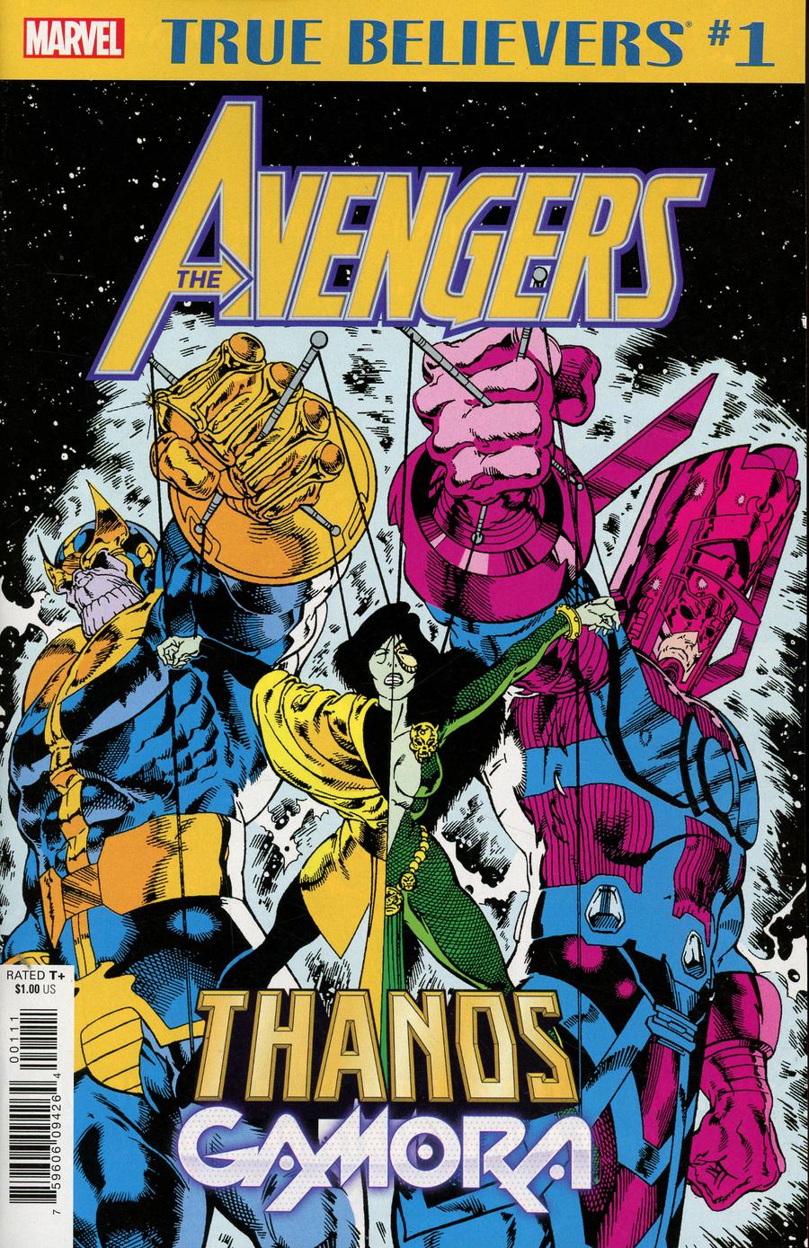 True Believers Avengers Thanos & Gamora #1