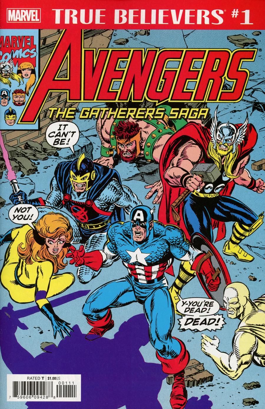 True Believers Avengers Gatherers Saga #1
