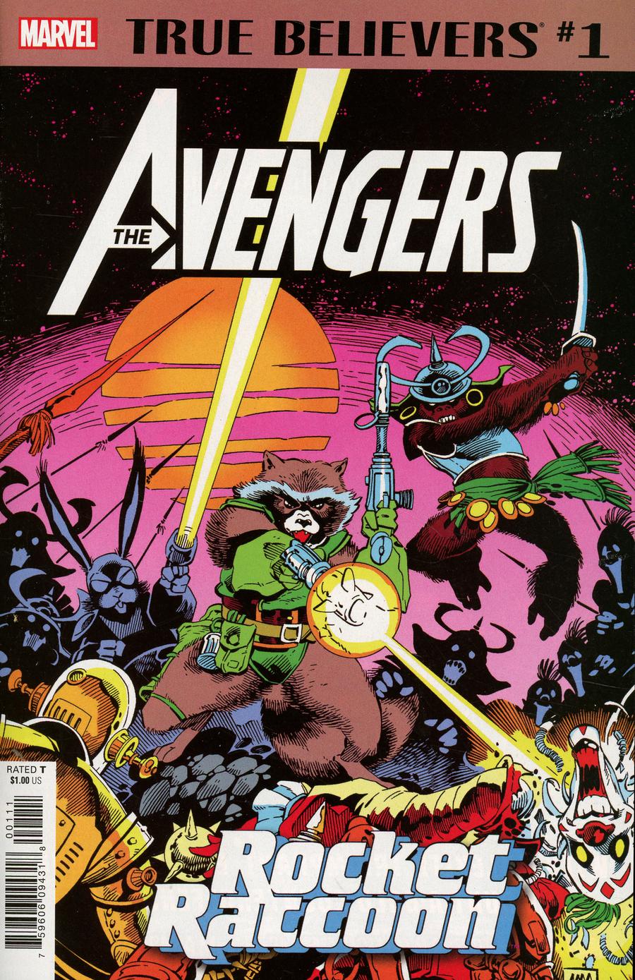 True Believers Avengers Rocket Raccoon #1