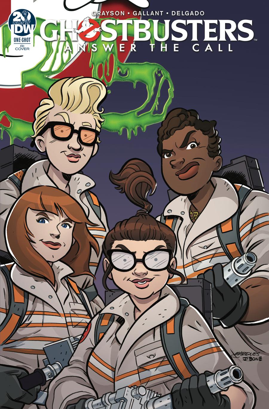 Ghostbusters 35th Anniversary Answer The Call Ghostbusters Cover B Incentive Anthony Marques Variant Cover