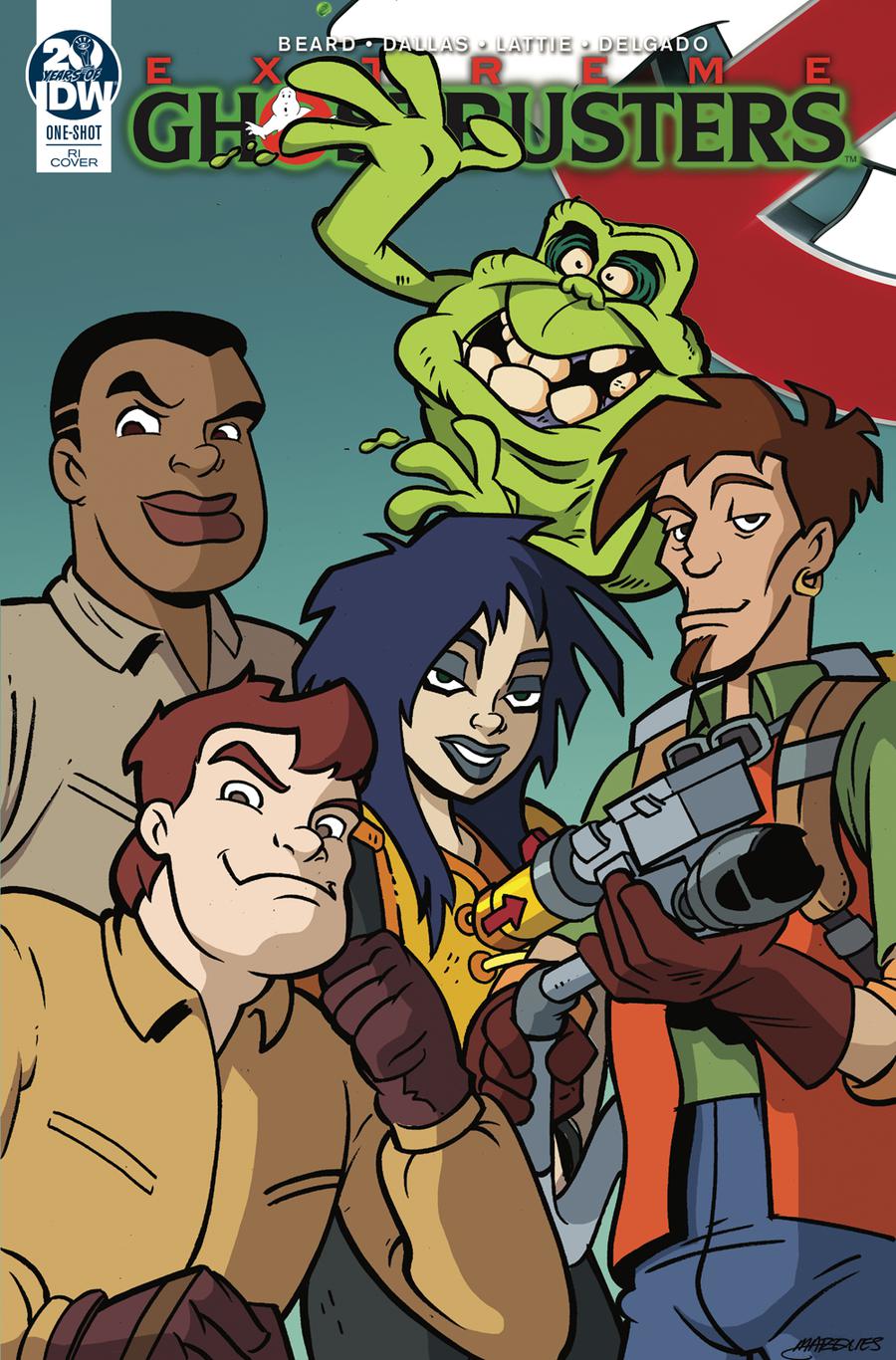 Ghostbusters 35th Anniversary Extreme Ghostbusters Cover B Incentive Anthony Marques Variant Cover