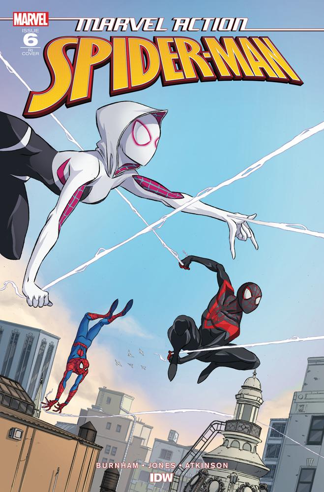 Marvel Action Spider-Man #6 Cover B Incentive Dan Schoening Variant Cover