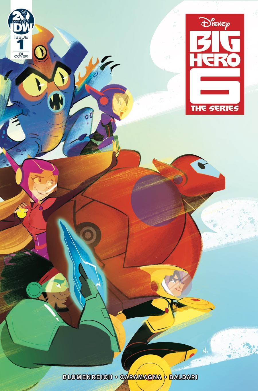 Big Hero 6 The Series #1 Cover B Incentive Nicoletta Baldari Variant Cover