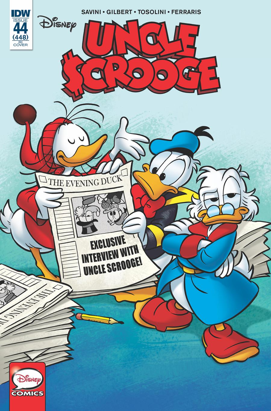 Uncle Scrooge Vol 2 #44 Cover B Incentive Alessandro Perina Variant Cover