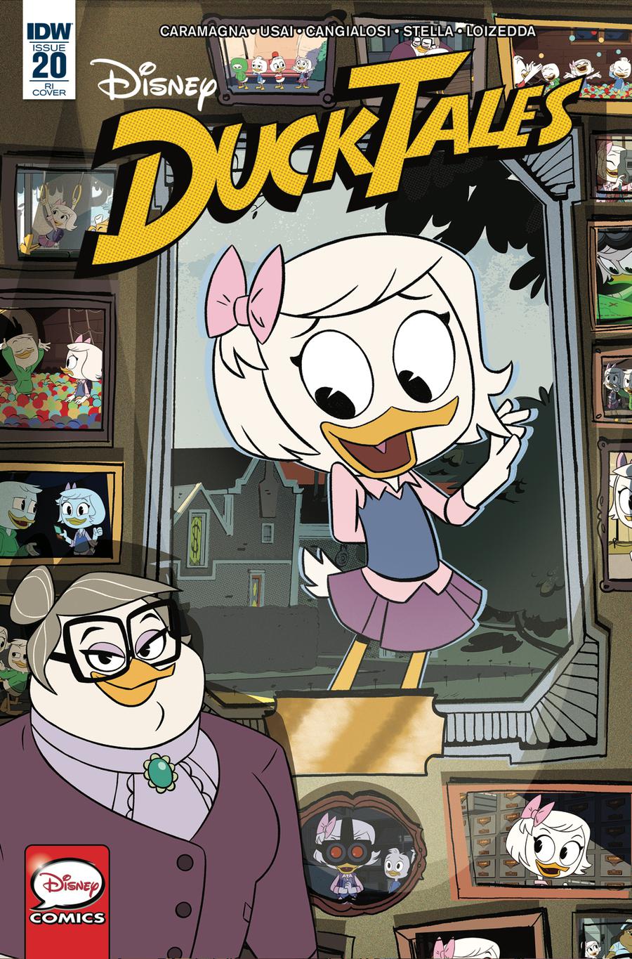 Ducktales Vol 4 #20 Cover C Incentive Ducktales Creative Team Variant Cover