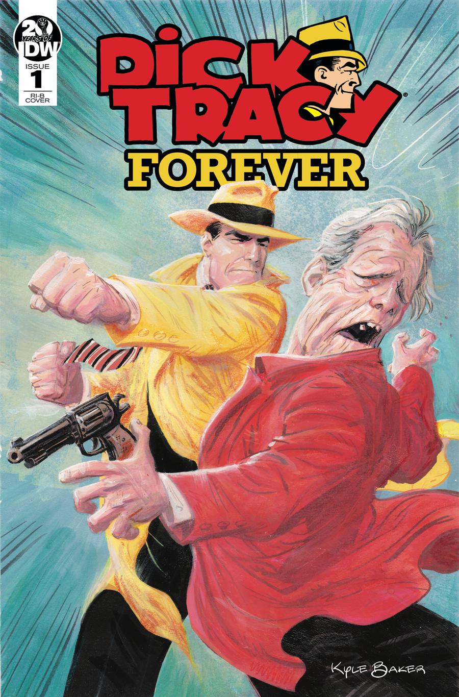 Dick Tracy Forever #1 Cover C Incentive Kyle Baker Variant Cover