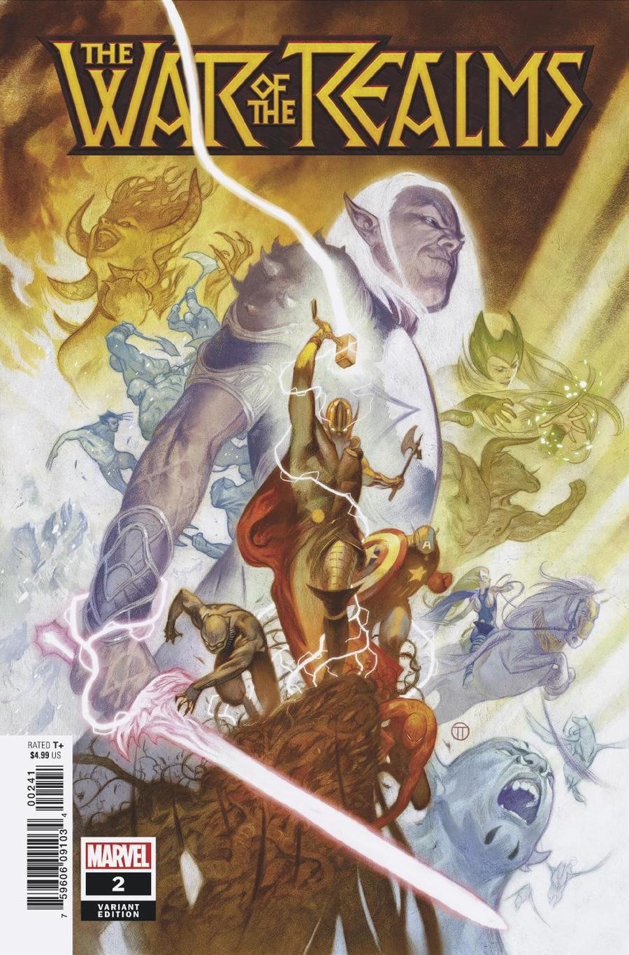 War Of The Realms #2 Cover F Incentive Julian Totino Tedesco Variant Cover