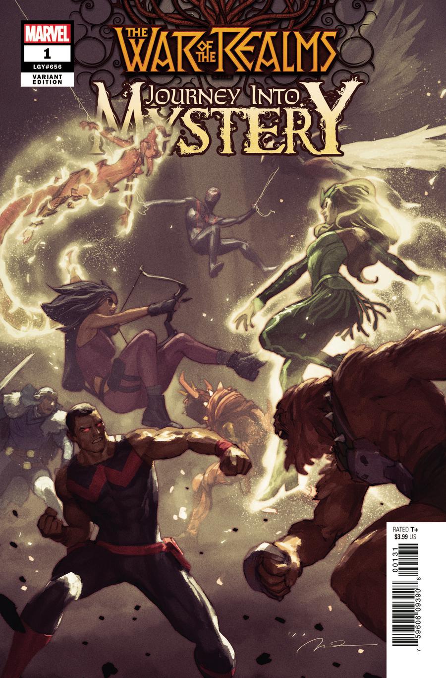 War Of The Realms Journey Into Mystery #1 Cover D Incentive Gerald Parel Variant Cover