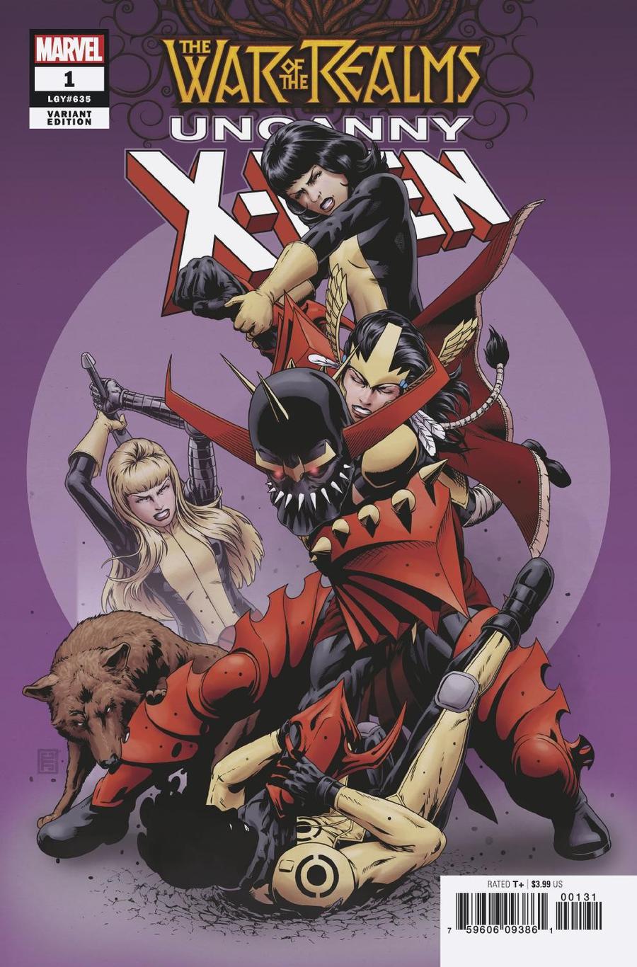 War Of The Realms Uncanny X-Men #1 Cover D Incentive John Tyler Christopher Variant Cover