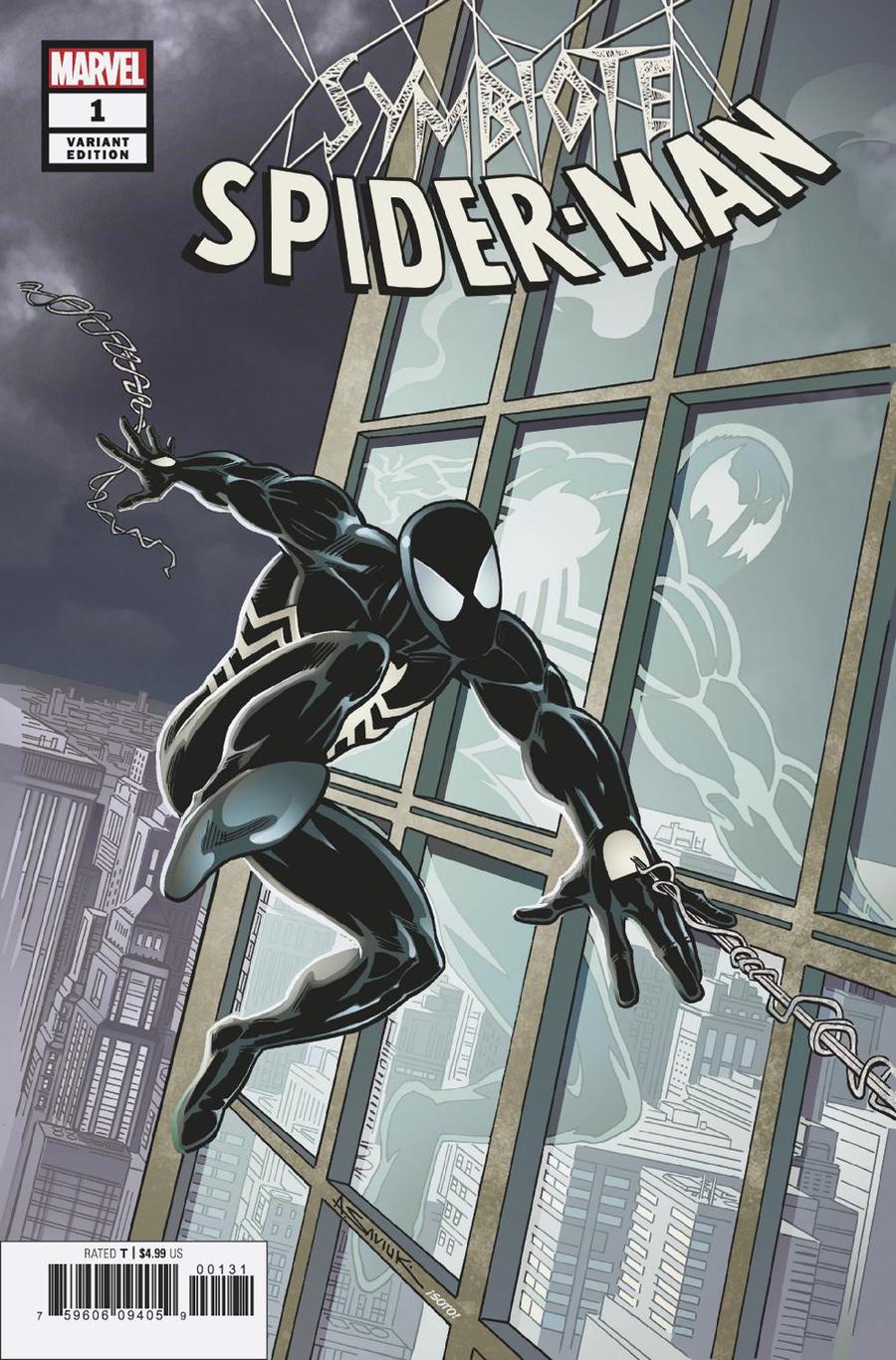 Symbiote Spider-Man #1 Cover F Incentive Alex Saviuk Variant Cover