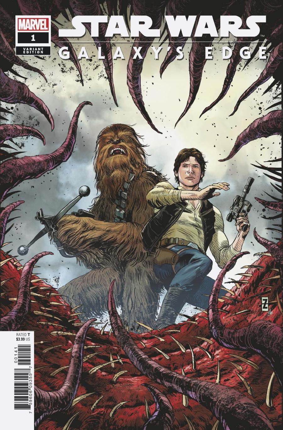 Star Wars Galaxys Edge #1 Cover D Incentive Patrick Zircher Variant Cover