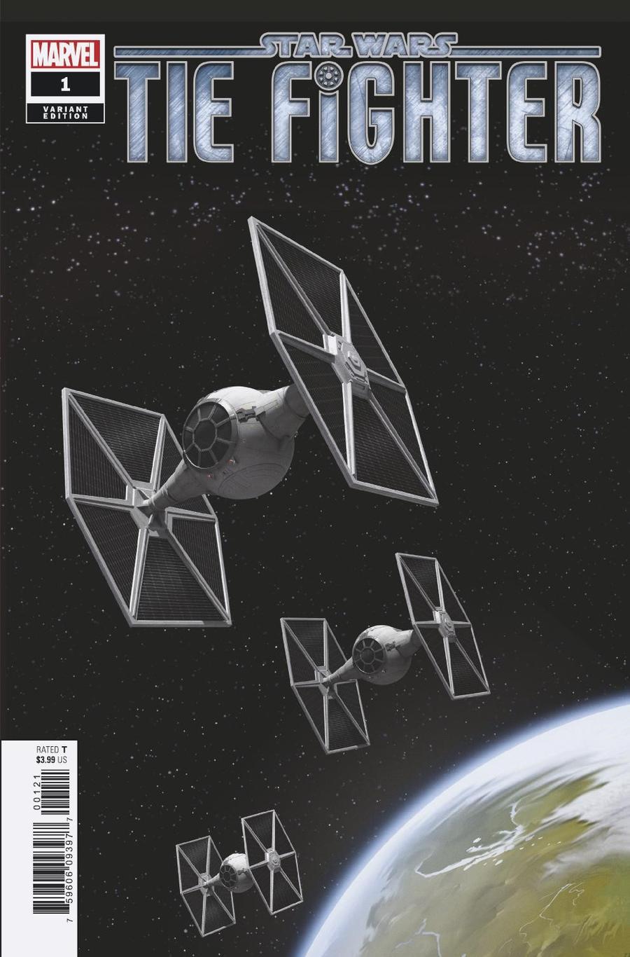 Star Wars TIE Fighter #1 Cover C Incentive Movie Variant Cover