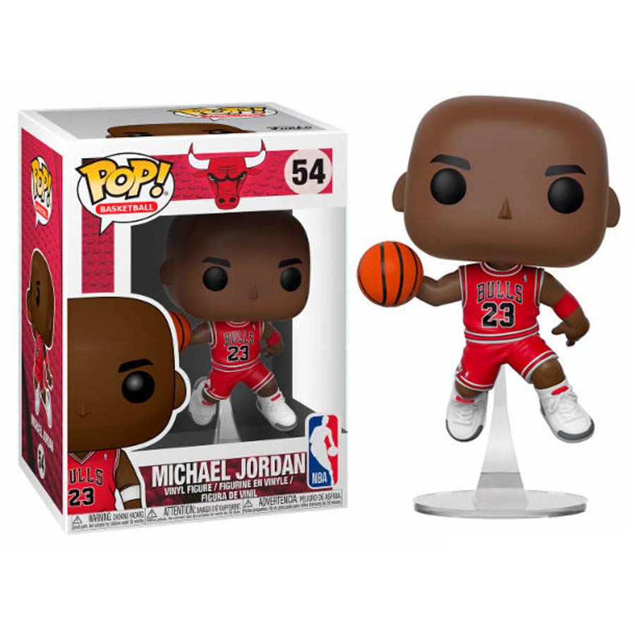 POP NBA Basketball 54 Bulls Michael Jordan Vinyl Figure