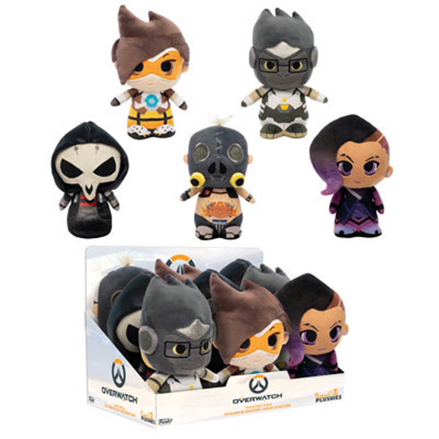 Overwatch SuperCute Plush 9-Piece Assortment Case